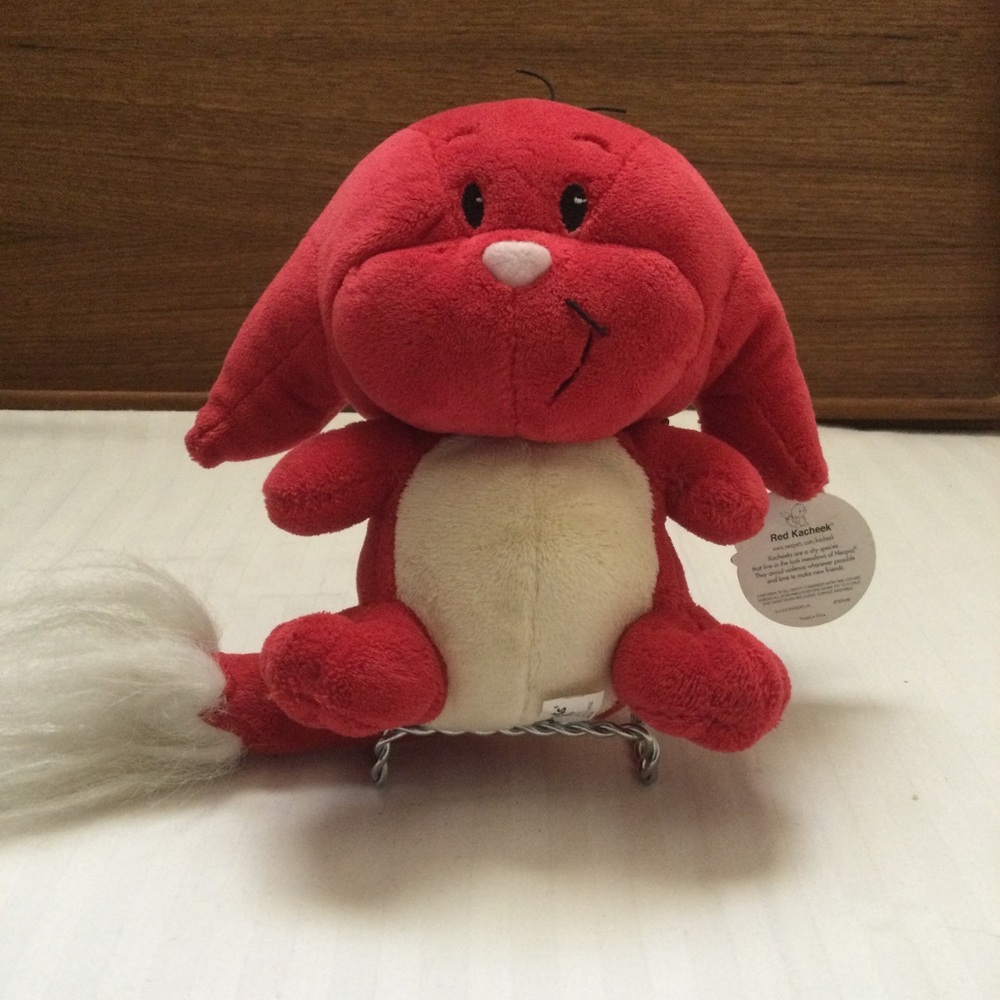 Neopets Red Kacheek Plush